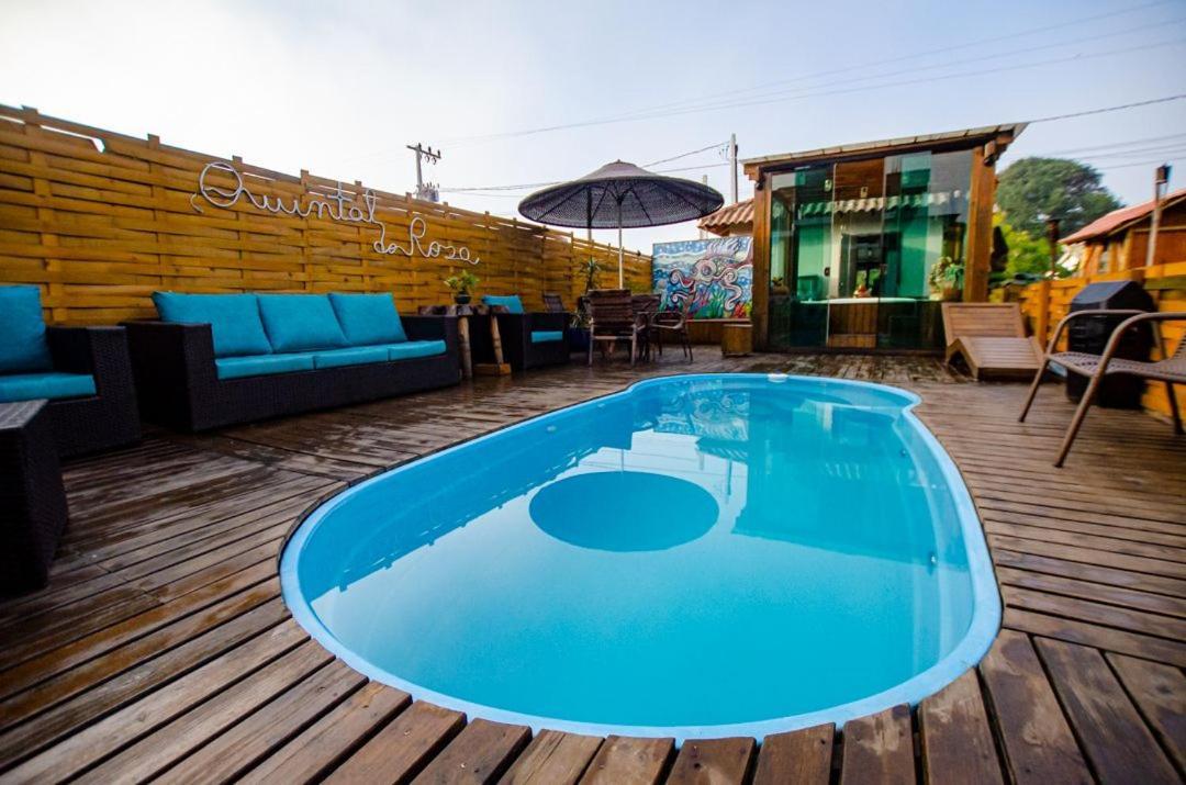 Hostel Quintal Do Rosa Прая-ду-Роса Екстер'єр фото